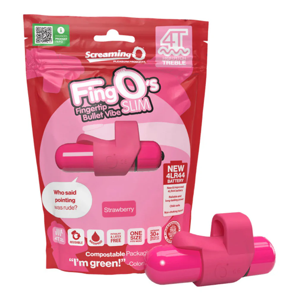 Screaming O FingO 4B Deep Bass Slim Fingertip Bullet Vibrator - Image 4