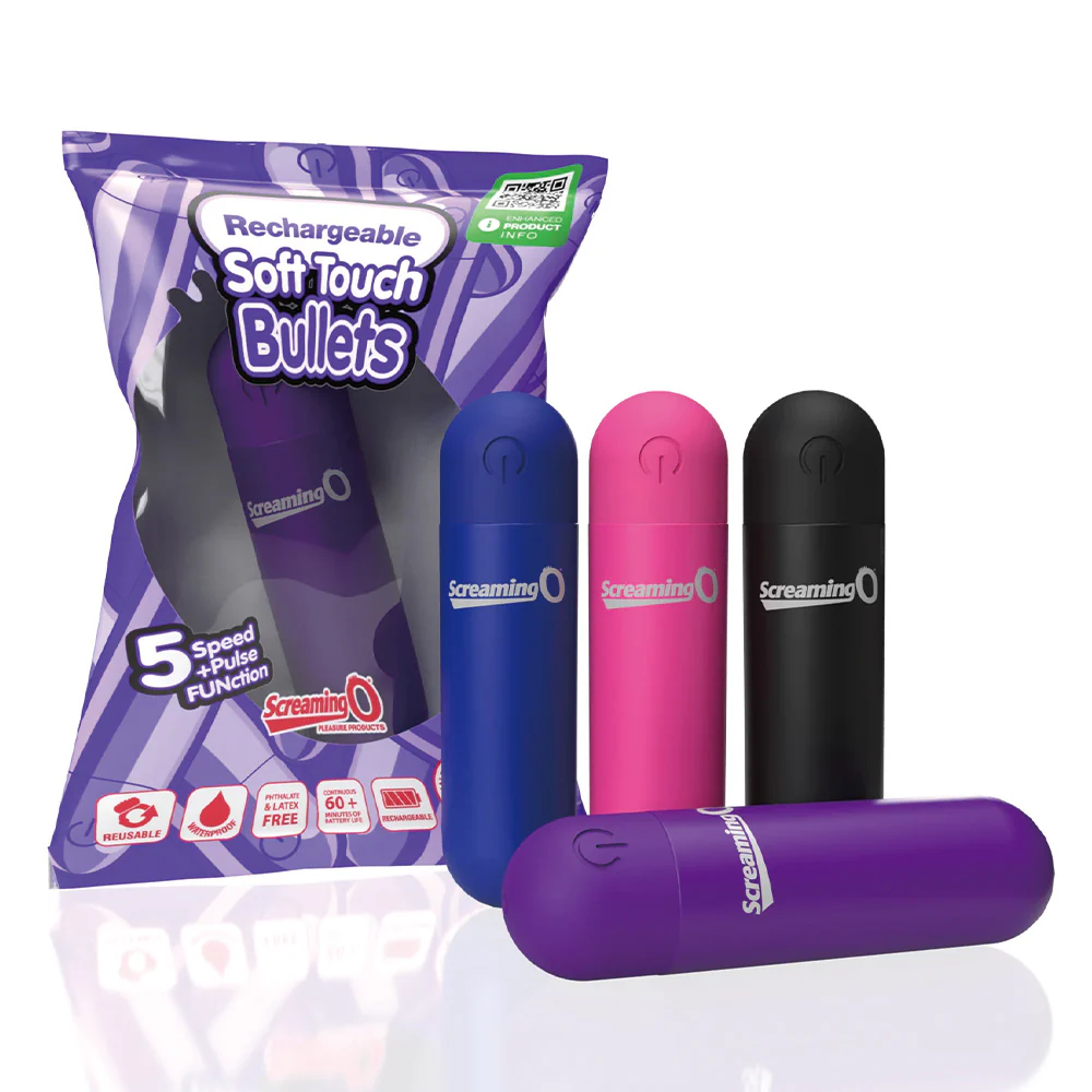 Screaming O Rechargeable Soft-Touch Bullet Vibrator - Image 7