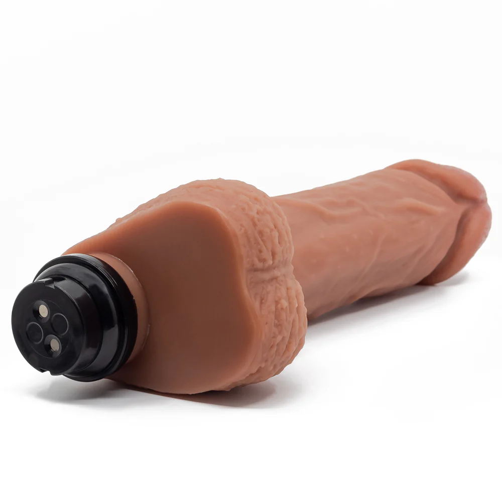 Portable Handbag Sex Machine Attachment - 7.7" Realistic Thick Dildo - Image 4