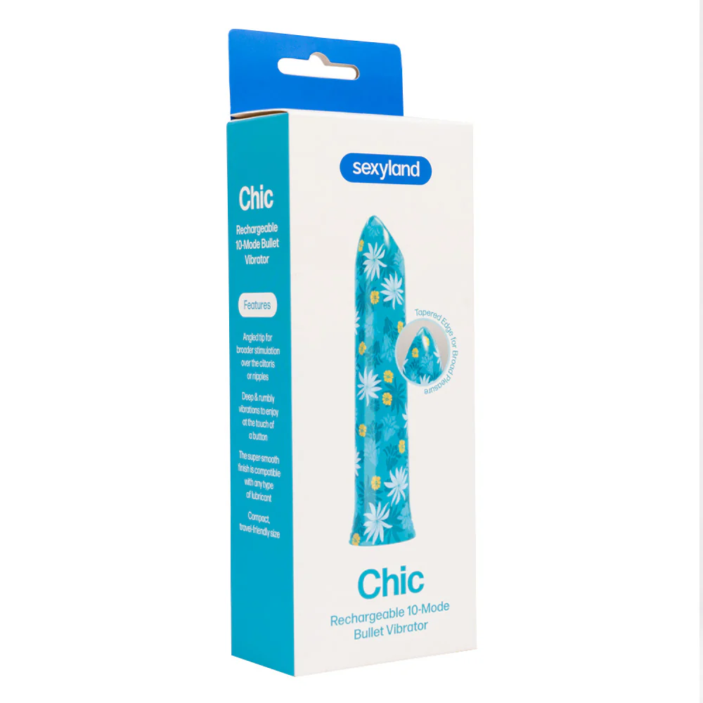 Sexyland Chic Rechargeable 10-Mode Bullet Vibrator - Image 7