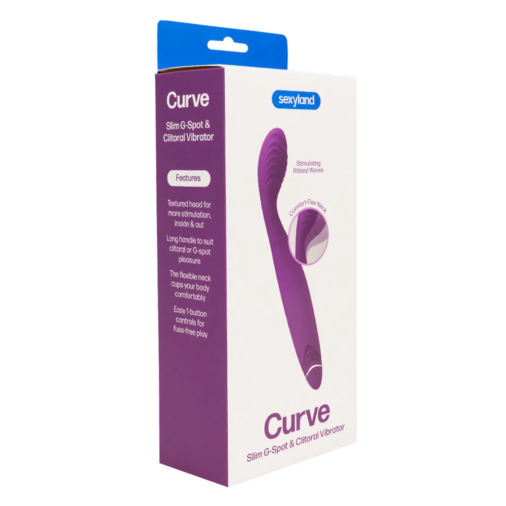Sexyland Curve Slim G-Spot & Clitoral Vibrator - Image 7