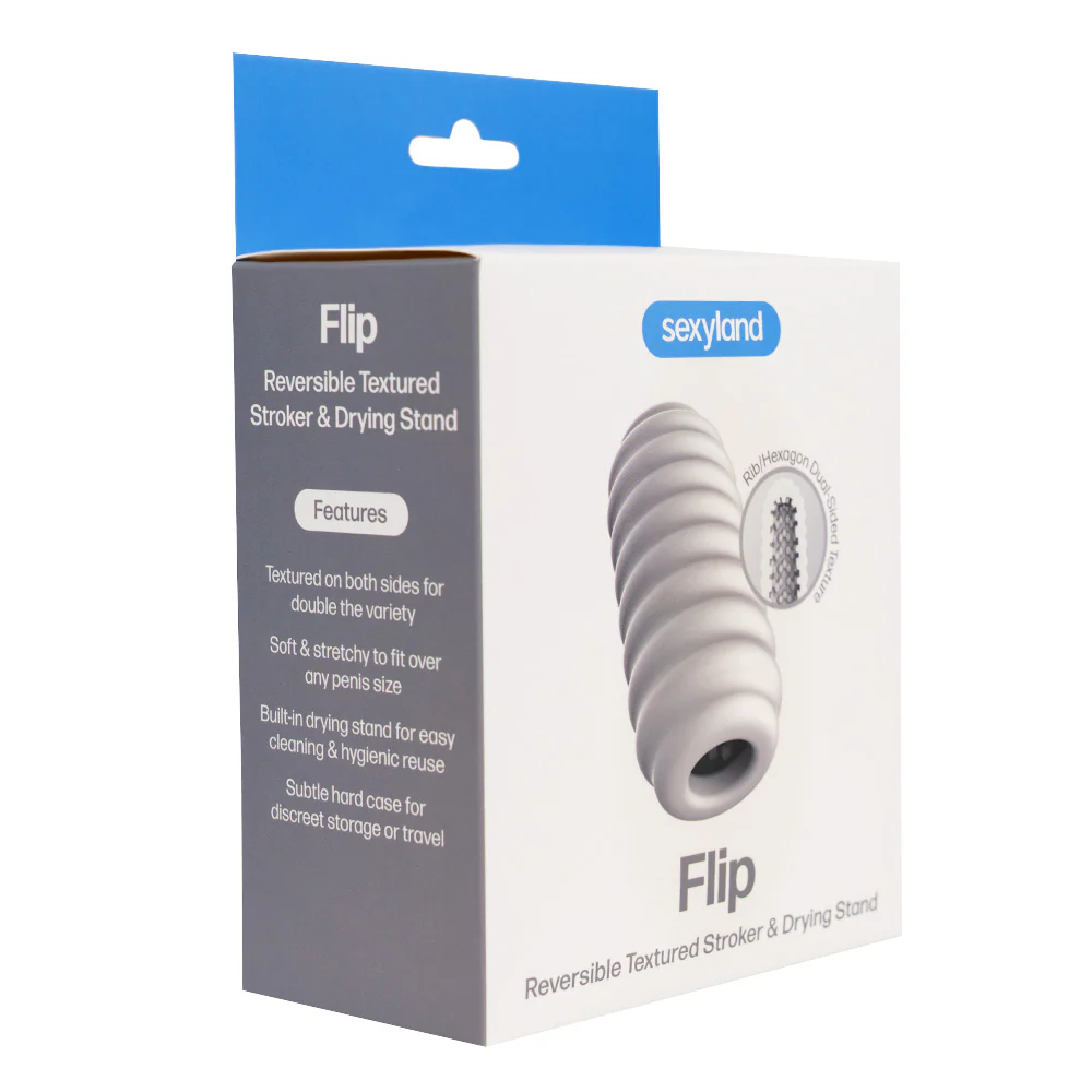 Sexyland Flip Reversible Textured Stroker & Drying Stand - Image 6