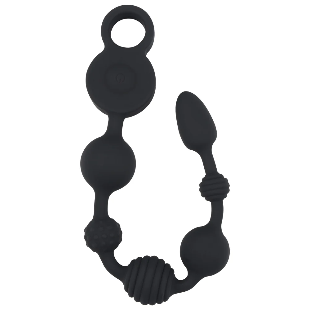 Sexyland Mamba Triple-Motor Vibrating Textured Anal Beads - Image 4