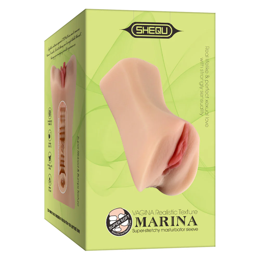 Shequ Marina Super-Stretchy Realistic Vaginal Masturbator - Image 6