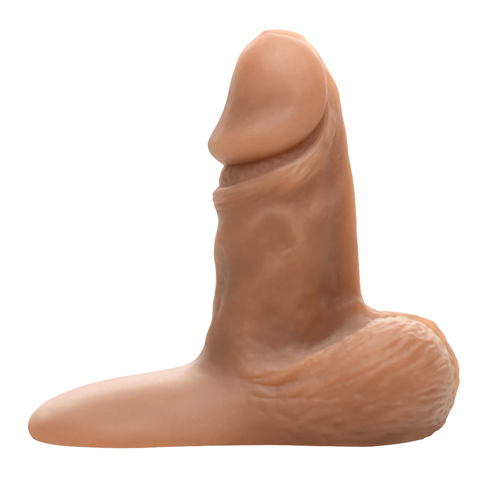 Strap U Realistic 3.6" Silicone Packer Dildo - Image 5