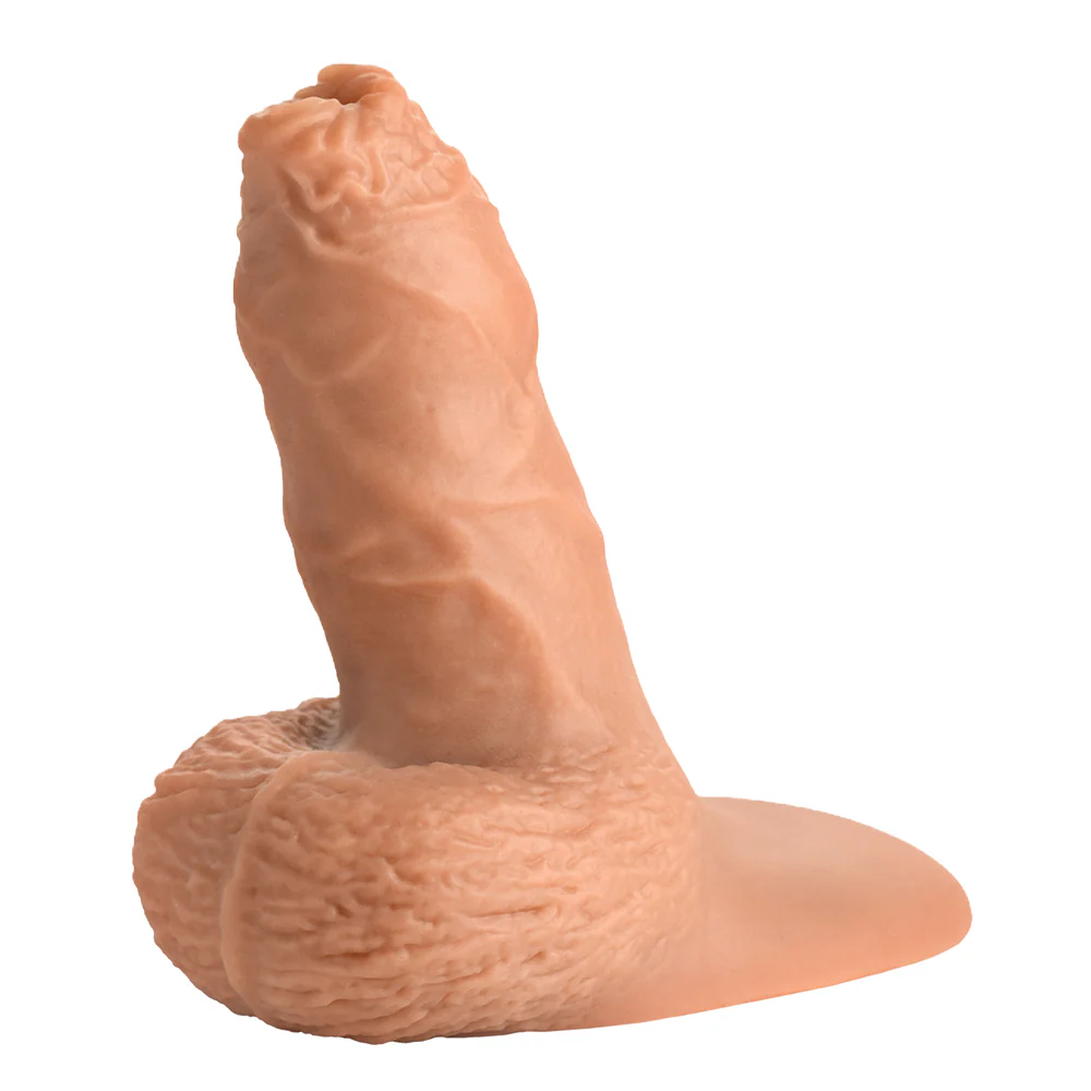 Strap U Realistic 5" Uncut Silicone Packer - Image 3