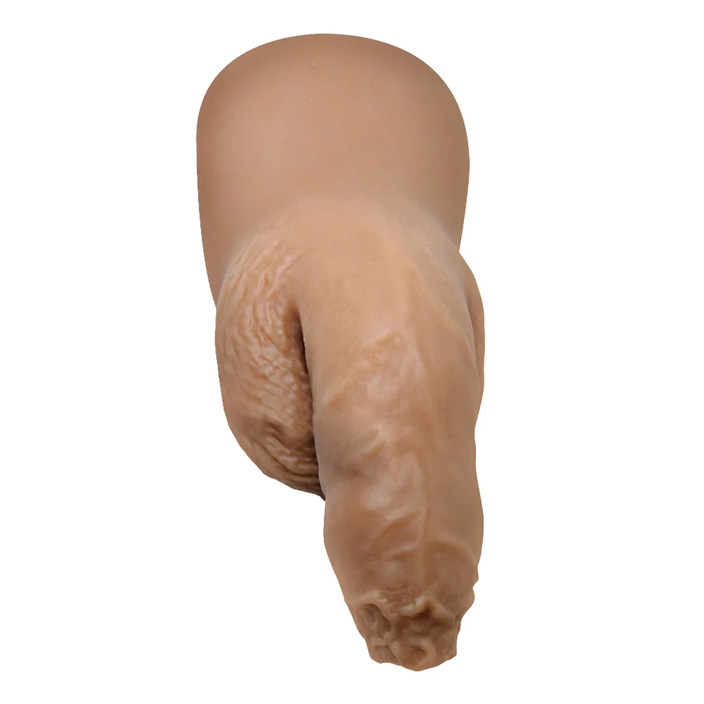 Strap U Realistic 5" Uncut Silicone Packer - Image 5