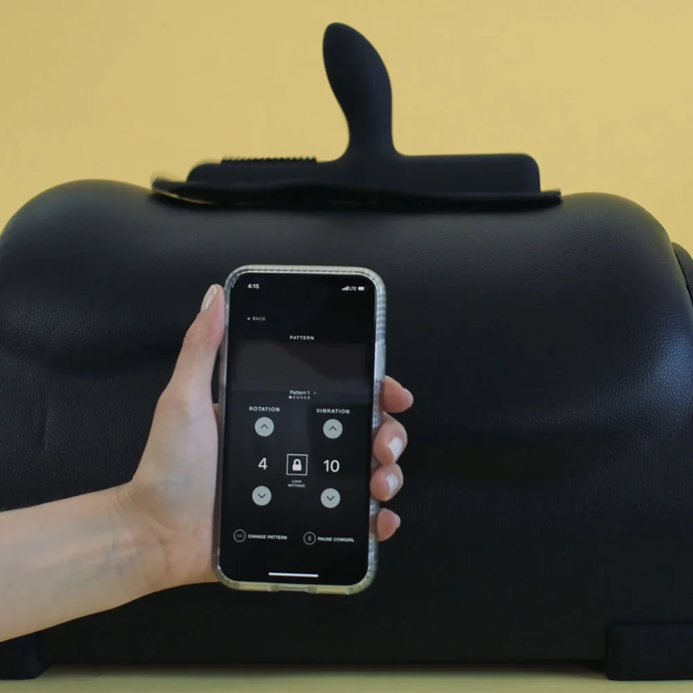The Cowgirl App-Compatible Rotating Vibrating Sex Machine - Image 6