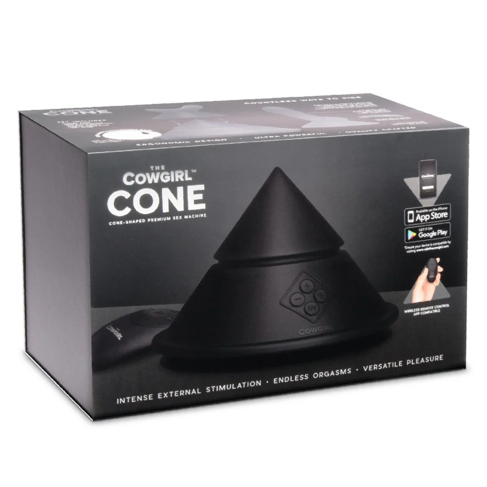 The Cowgirl Cone App-Compatible Portable Vibrating Sex Machine - Image 9