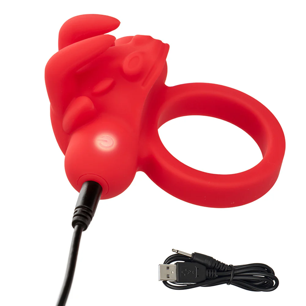 The Matador Rechargeable Vibrating Silicone Cock Ring - Image 8