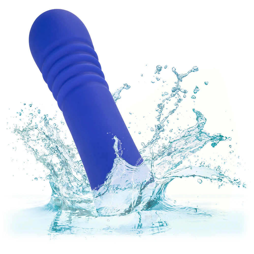Thicc Chubby Thrusting Vibrating Liquid Silicone Wand - Image 4