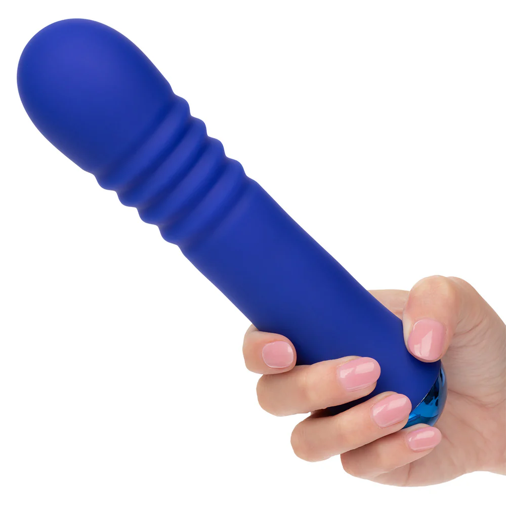 Thicc Chubby Thrusting Vibrating Liquid Silicone Wand - Image 5