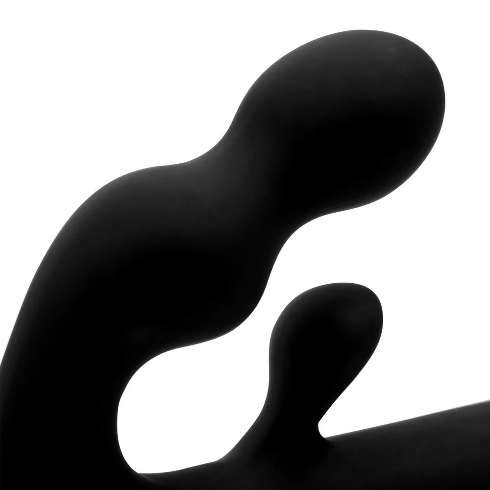 Strap-U Tri-Volver Rechargeable Vibrating Rabbit Strapless Strap-On - Image 7