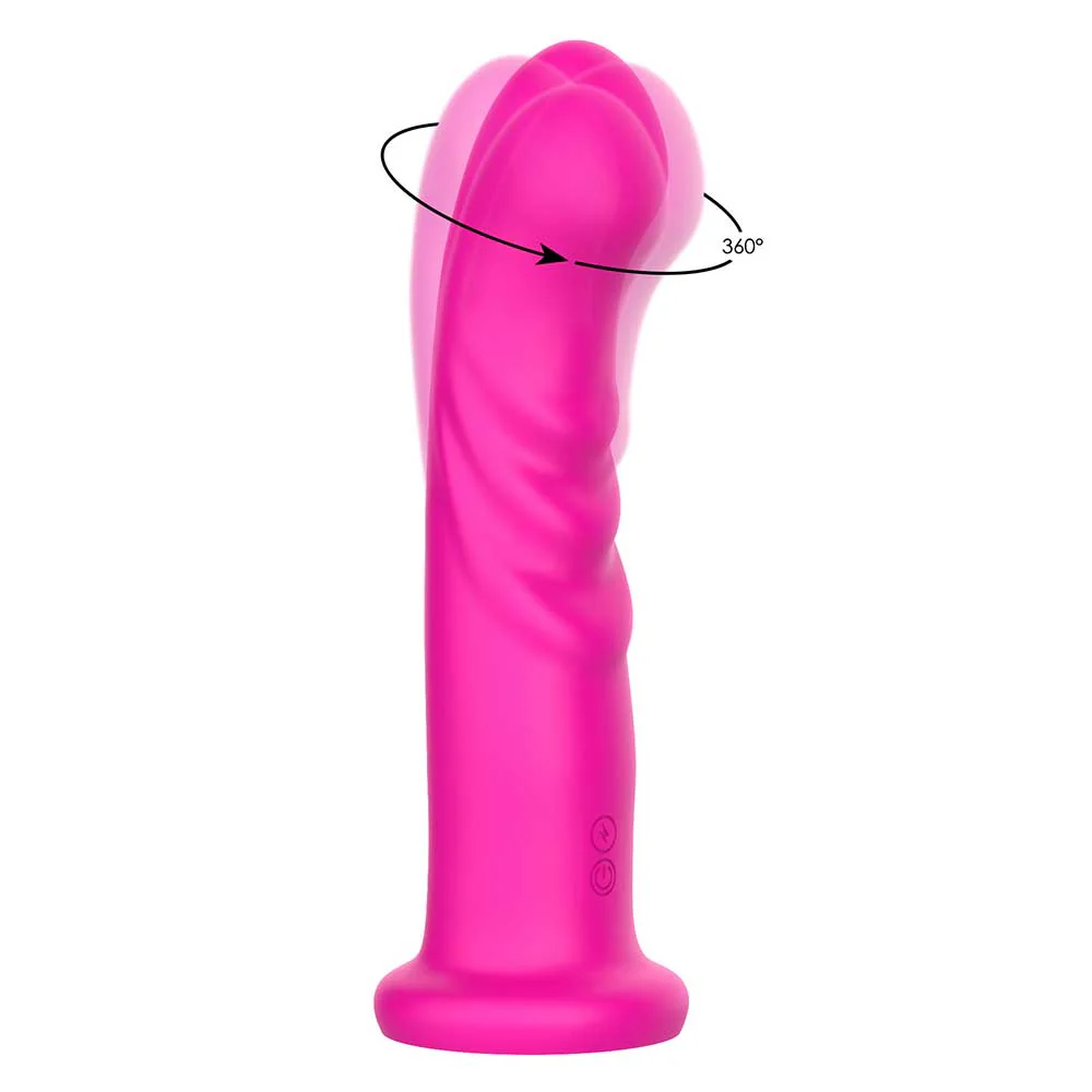 Winyi Renee Rotating Soft Liquid Silicone Dildo Vibrator - Image 7