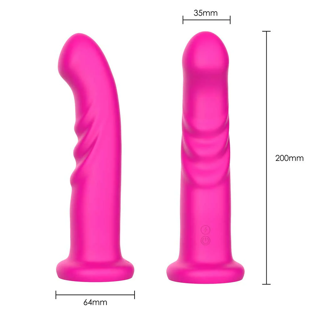 Winyi Renee Rotating Soft Liquid Silicone Dildo Vibrator - Image 8