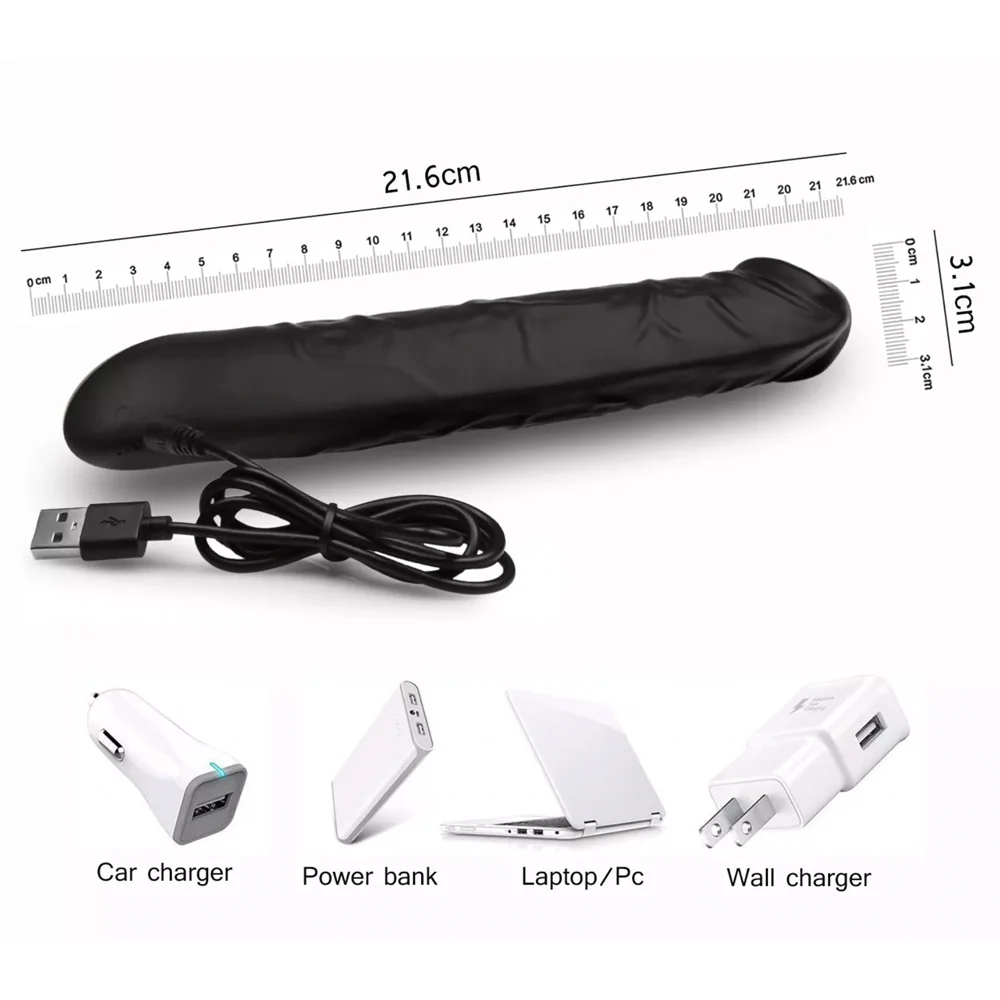 Winyi Terry Realistic Penis Vibrator - Image 12