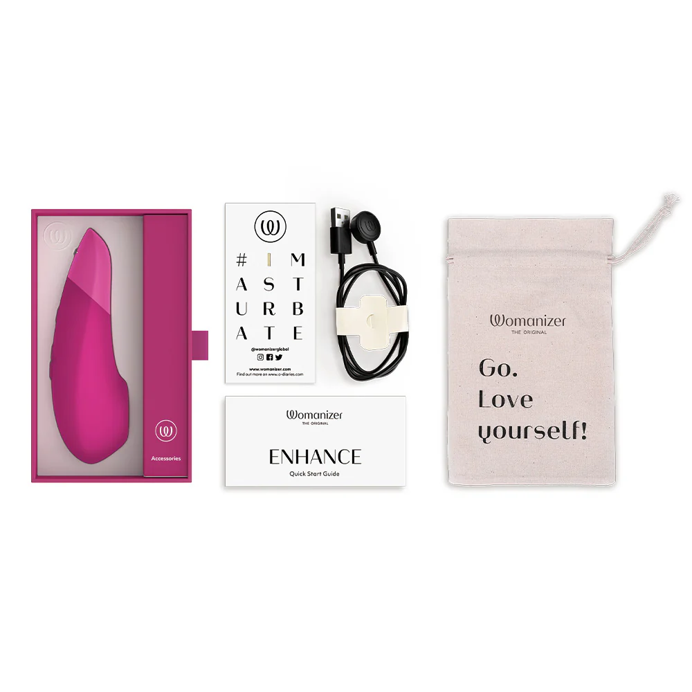 Womanizer Enhance 2-in-1 Pleasure Air & Vibrating Clitoral Stimulator - Image 11